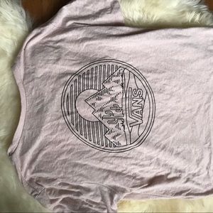 Vans Faded Washed out Pink Cactus Shirt